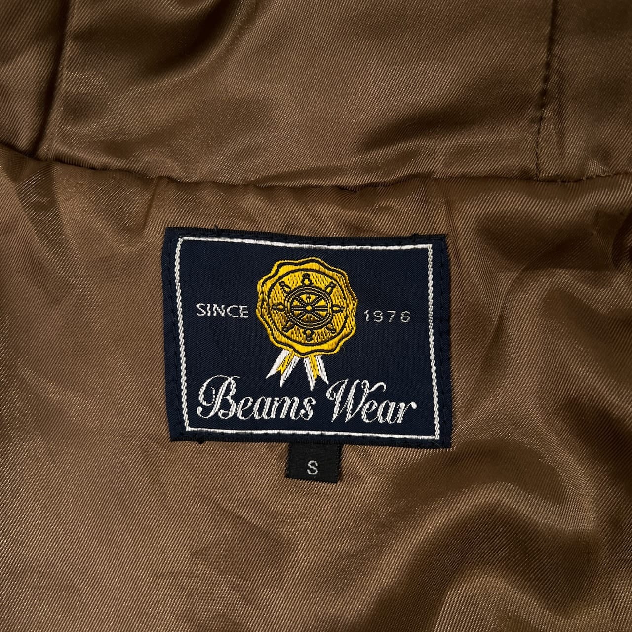 BEAMS ビームス 牛革トグル ダッフルコート ジャケット サイズ S /キャメル