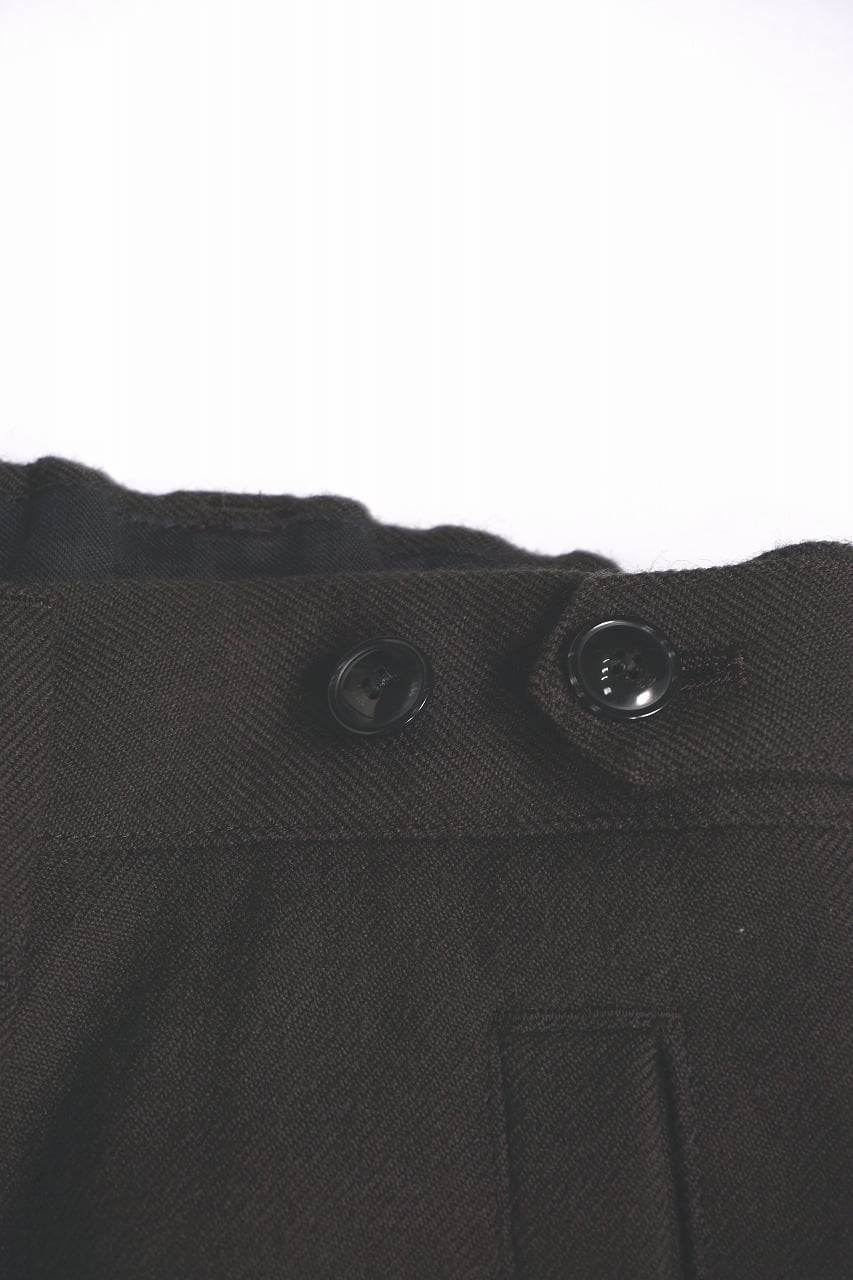 Virgin Wool Washed Twill Jacket