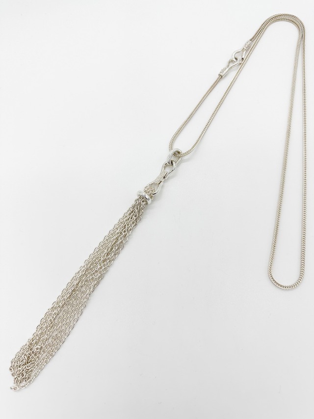 WAKAN SILVER SMITH C-037 Tassel necklace(M)+C-034 (70cm)