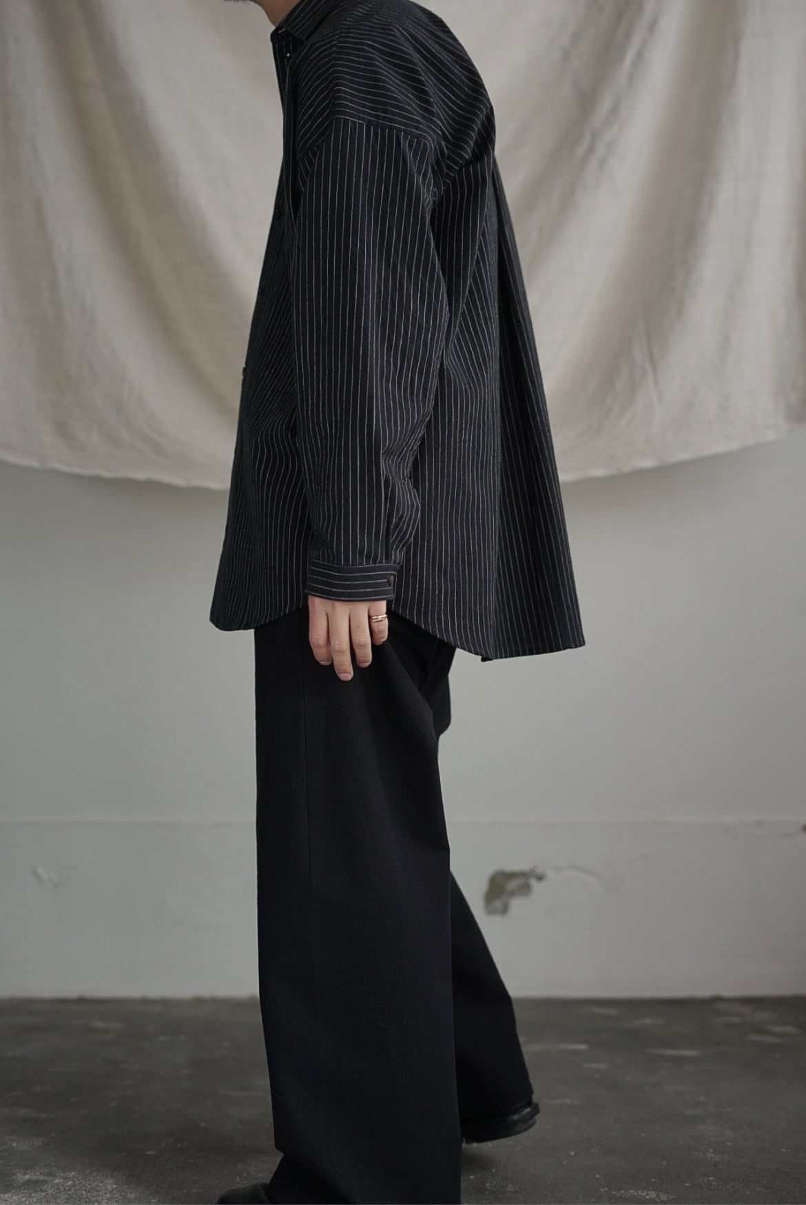 JAN JAN VAN ESSCHE - SHIRT#100 / BLACK | Brownie