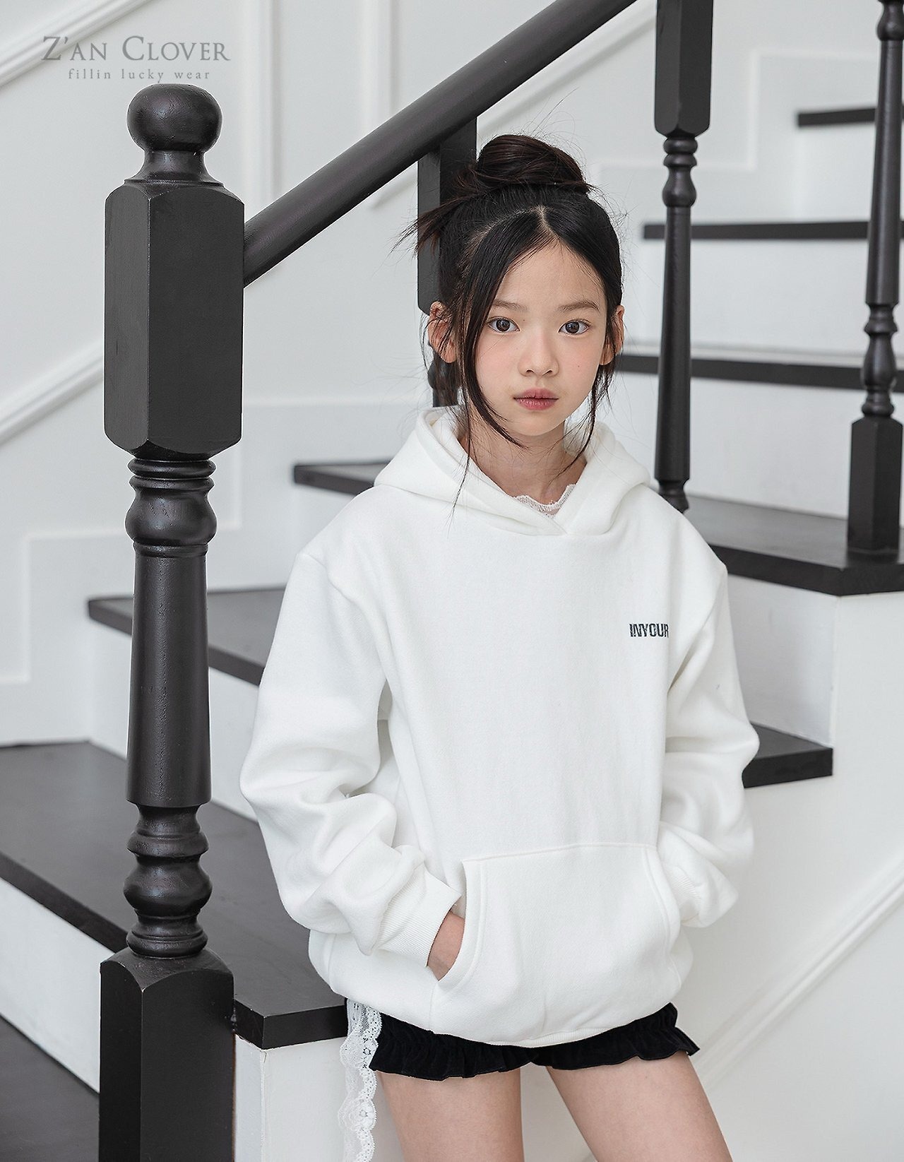 ZAN CLOVER［取寄］velour shirring short pants 26winter