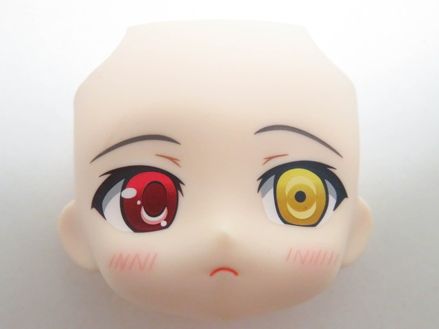 【SALE】（Ａ−ランク）【508】 ラウラ・ボーデヴィッヒ 顔パーツ テレ顔　ねんどろいど