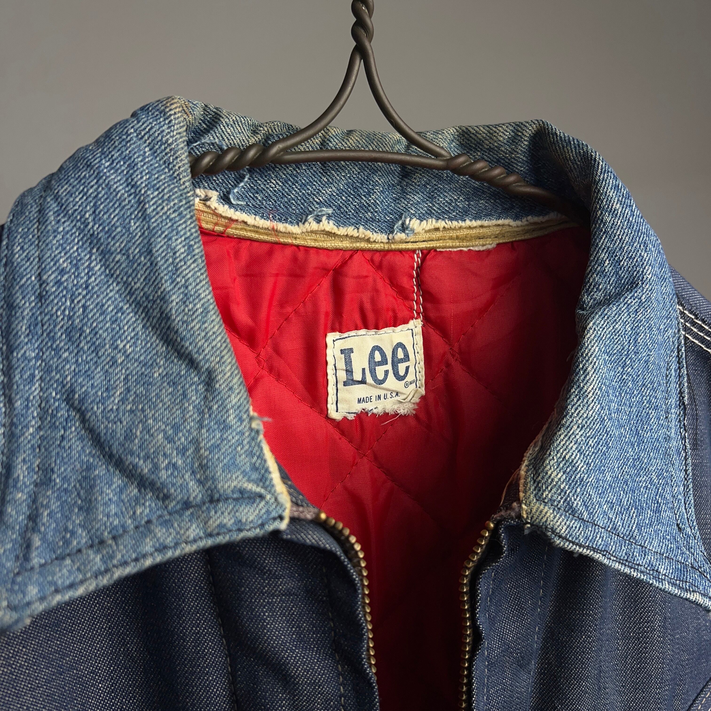 70's Lee 91-B Lined Denim Jacket 70年代 80年代 リー デニム 70's Lee 91-B Lined Denim Jacket 70年代 80年代 リー デニム