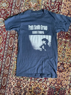 Vintage Patti Smith Group Band T-Shirts Special Item タグなし