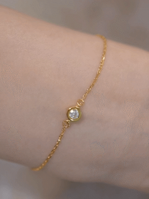 〈Near Jewery Collection〉one stone bracelet