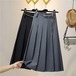 【大きいサイズL-4XL】【秋冬新作】ファッションスカート♪グレー/ブラック2色展開◆#schomm-215967