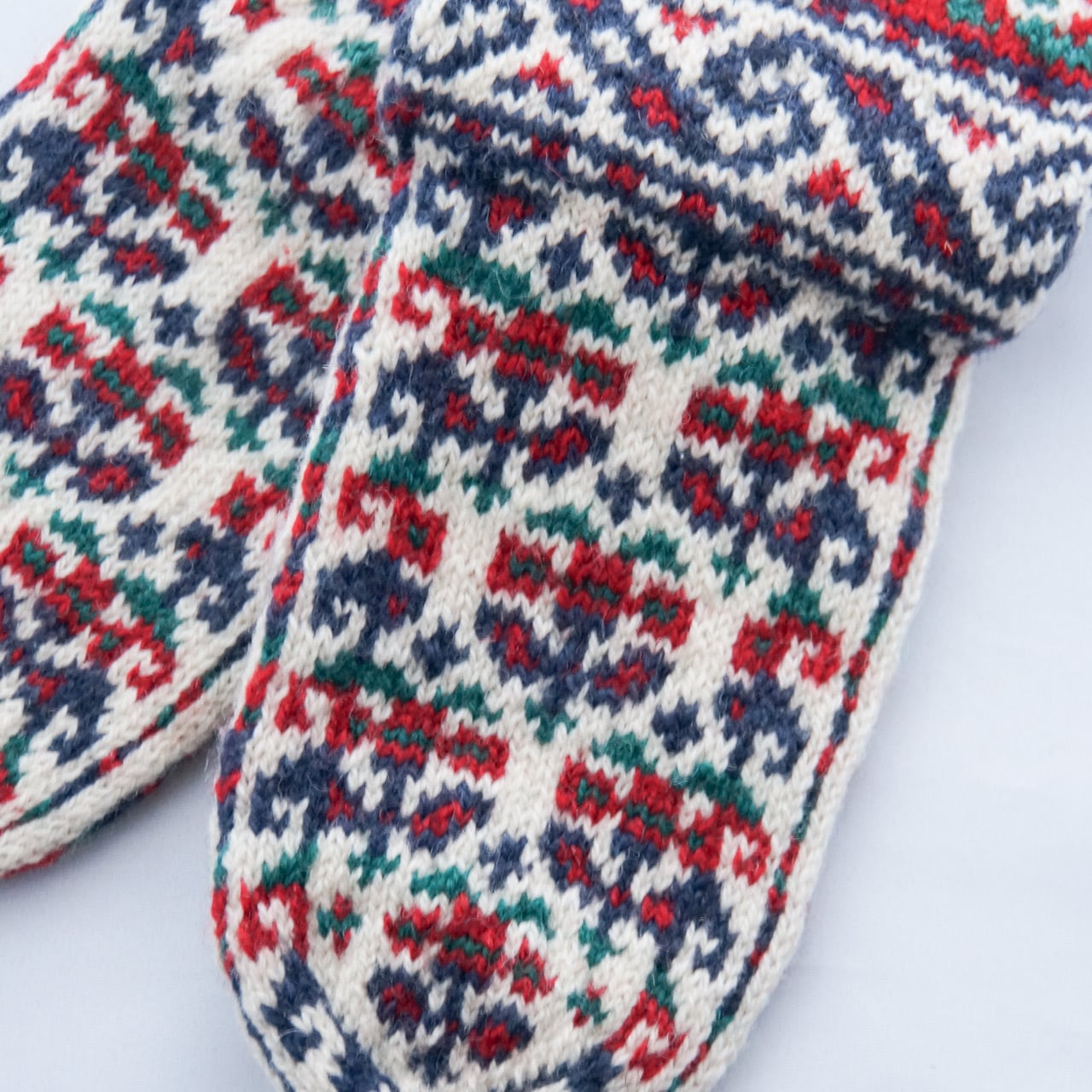 トルコ　手編みの靴下　1