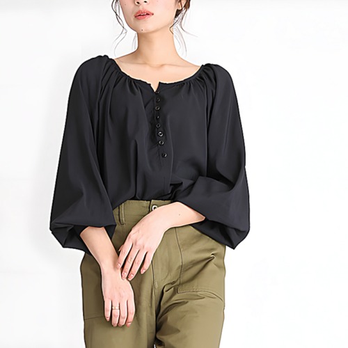ブラウス スリーブトップス レディース オールシーズン 体型カバー 大きめ 大きいサイズ きれいめ おしゃれ ギャザー エアリー ブラウス スリーブトップス レディース スリーブトップスブラウス
