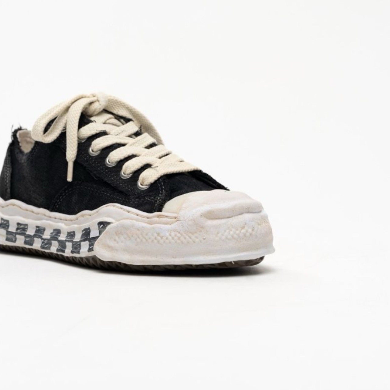 【Maison MIHARA YASUHIRO】HANK GRAFFITI SOLE LOW-TOP SNEAKERS - 7