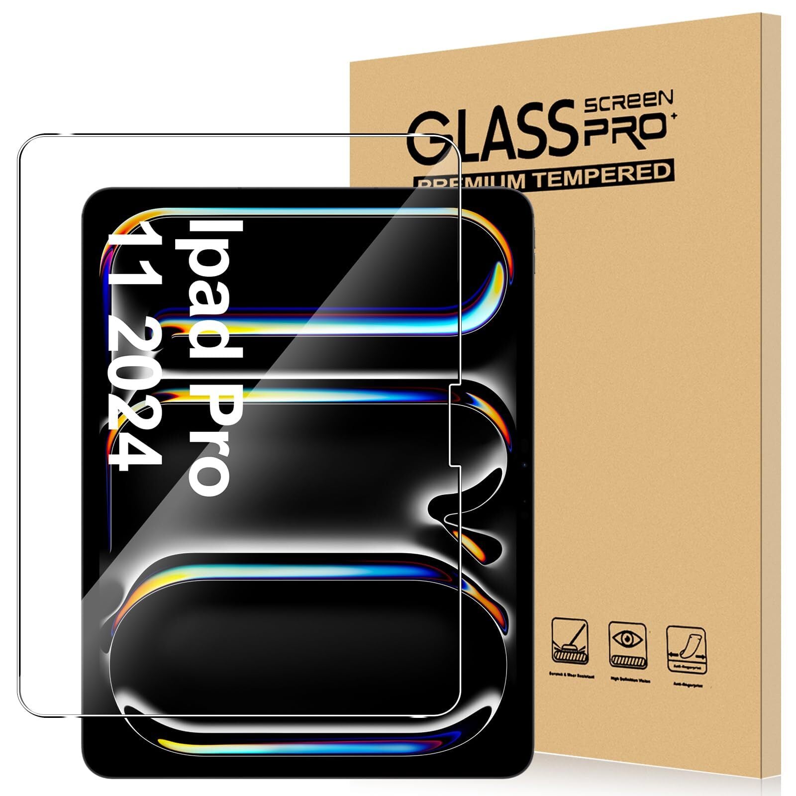 新着商品】For Ipad Pro 11 第5世代 ガラスフィルム 2024 強化 新着商品】For Ipad Pro 11 第5世代 ガラスフィルム 2024 強化