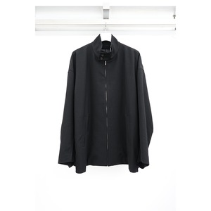 [Blanc YM] (ブランワイエム) BL-23A-WSHJ Wool Surge Harrington JKT (Black)