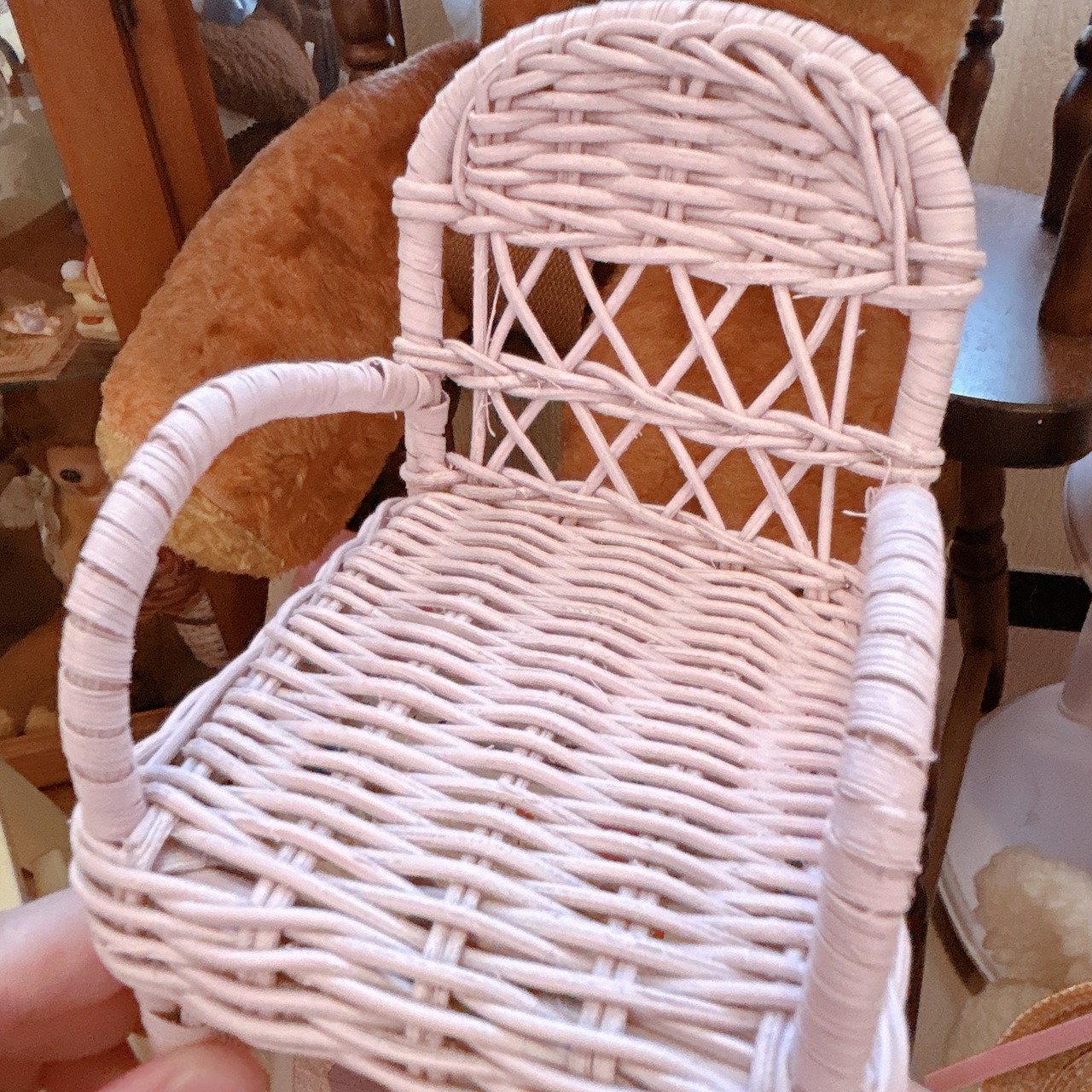 mini  rattan chair setの画像04
