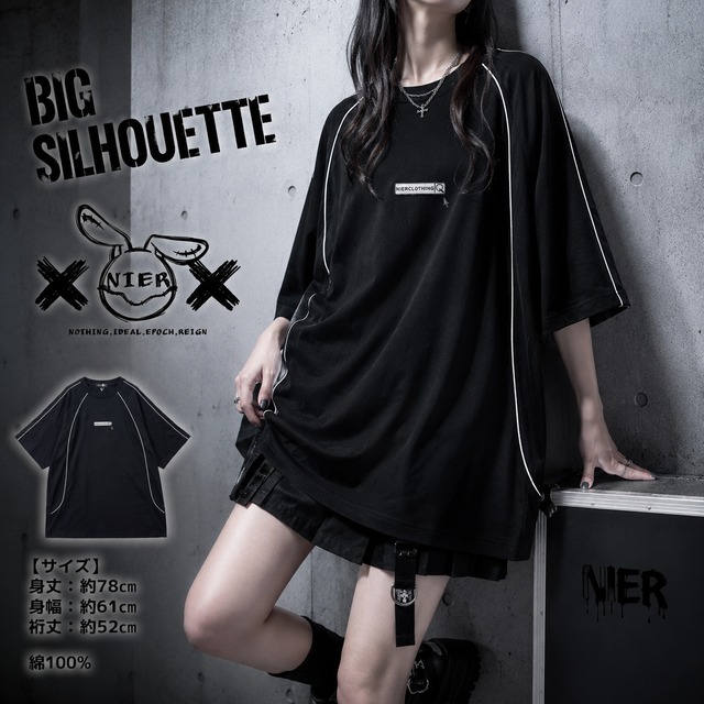 《週末限定66%OFF新作プレゼント》WHITE LINE BIG CUTSEW【刺繍SEARCH LOGO】
