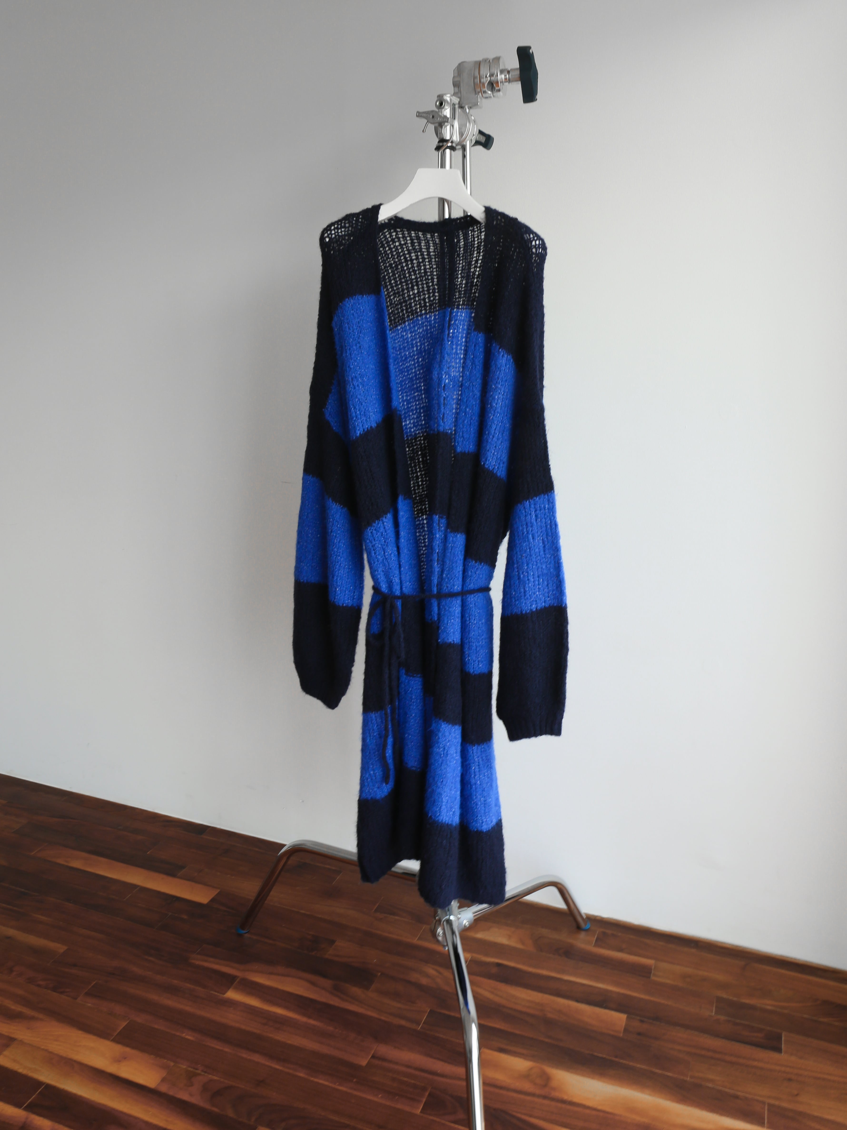 mohair like long knit cardigan | Katrin TOKYO
