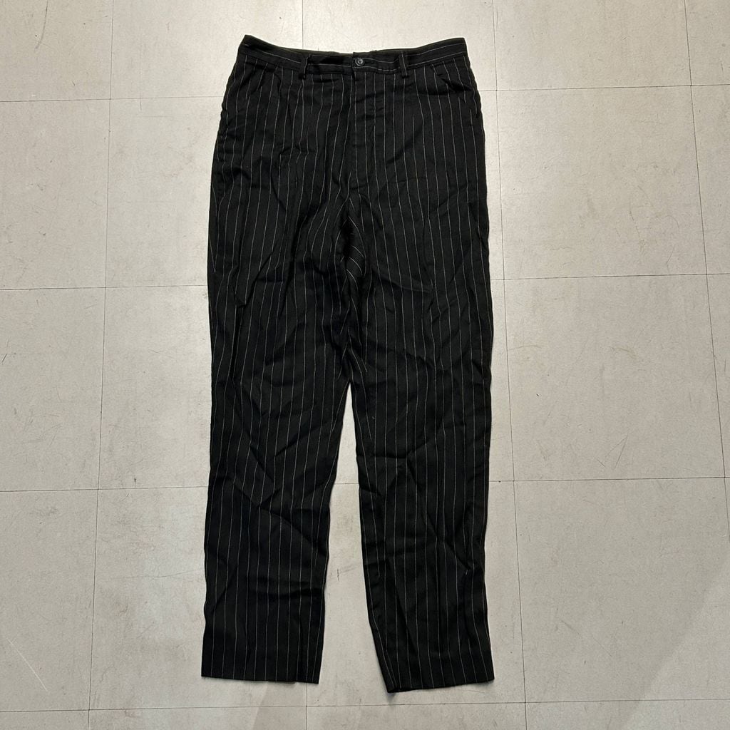 dolce&gabbana ストライプ セットアップ ジャケット パンツ 黒 DOLCE&GABBANA ドルチェ＆ガッバーナ Stripe Tailored Suits