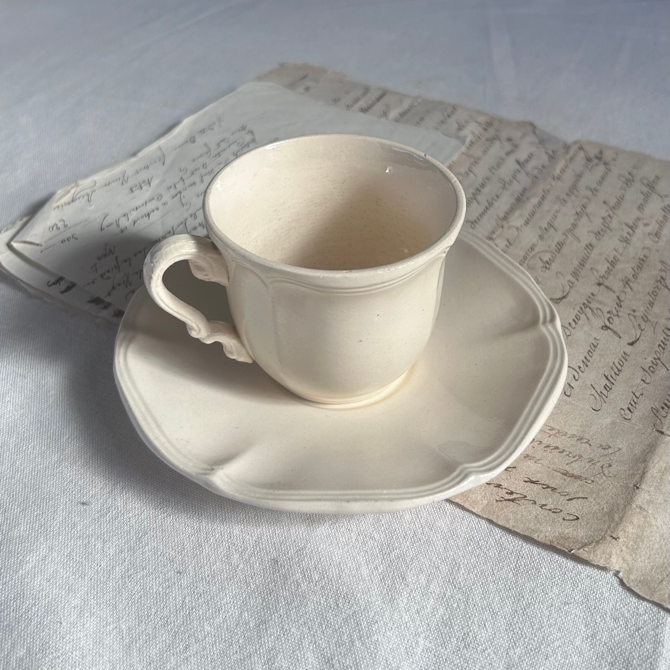 1900年南仏　フランスアンティーク　モシュリンヌ 1900年南仏 フランスアンティーク モシュリンヌ