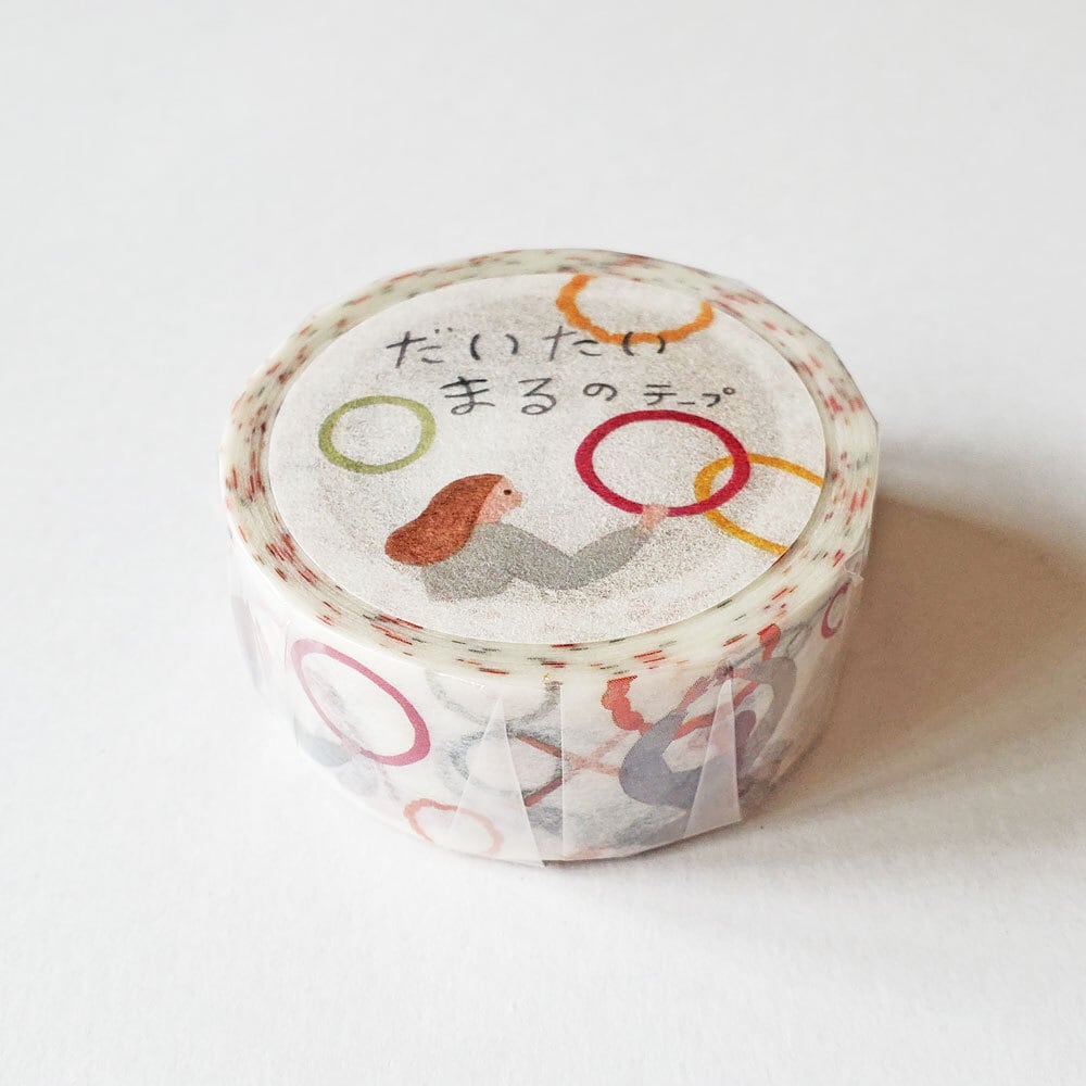 ネクタイ マスキングテープ だいたいまる | 文具雑貨 RAIN DROPS BASE店