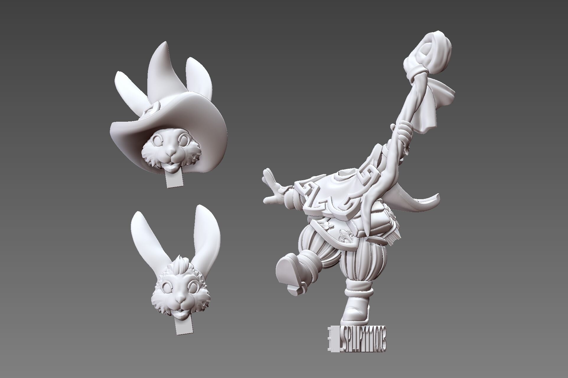 タビットの魔術師「ラパン」 | ULTRAZONE - Table Top Miniatures