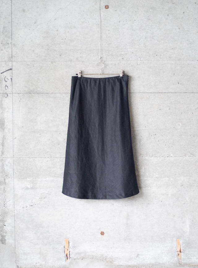 "mite" used Crinkle pleats skirt