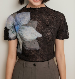 Floral Embroidered Lace Top【2026051806】
