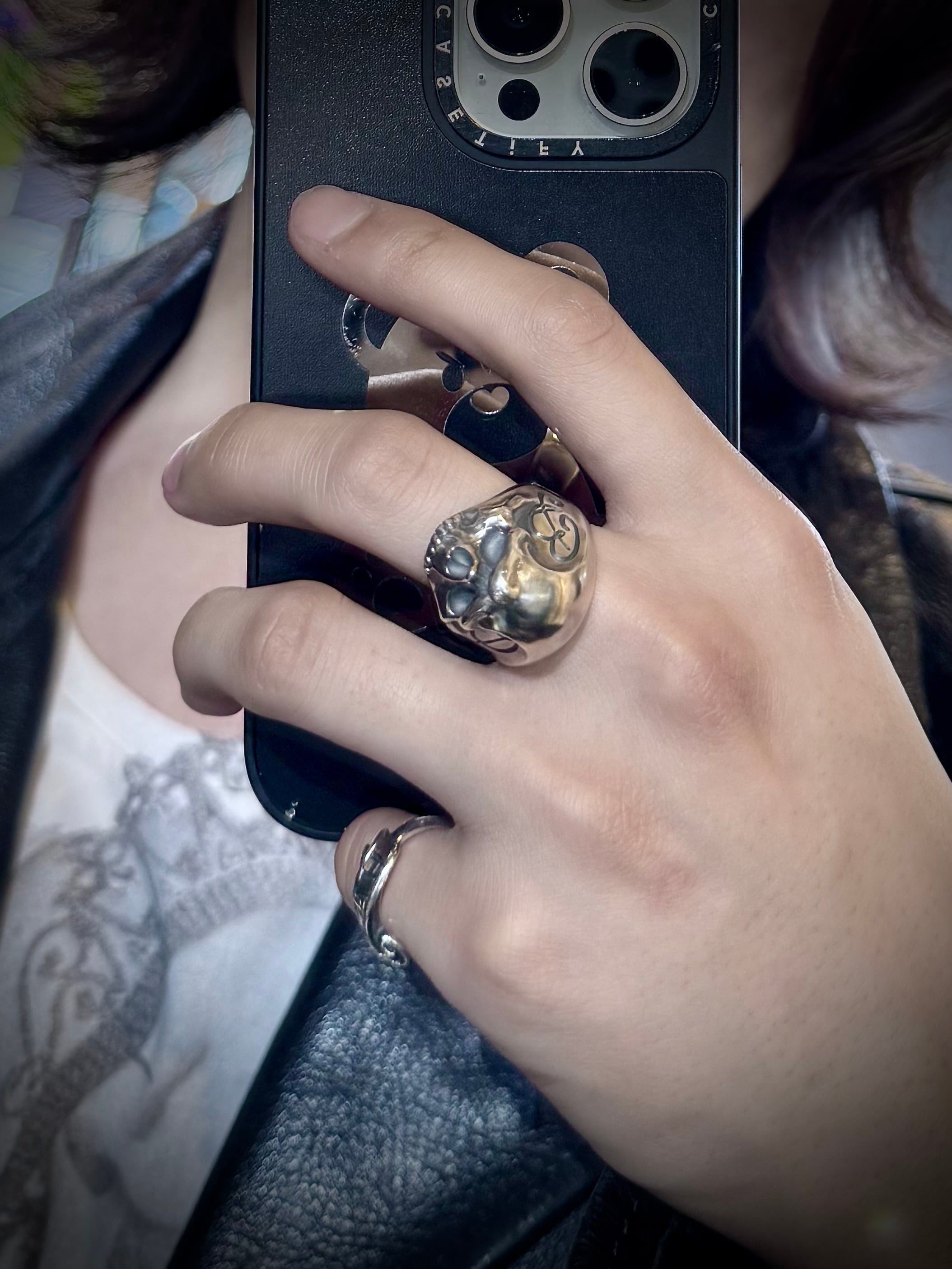 Rat Race Cry Baby Skull Ring クライベイビースカルリング | Gift