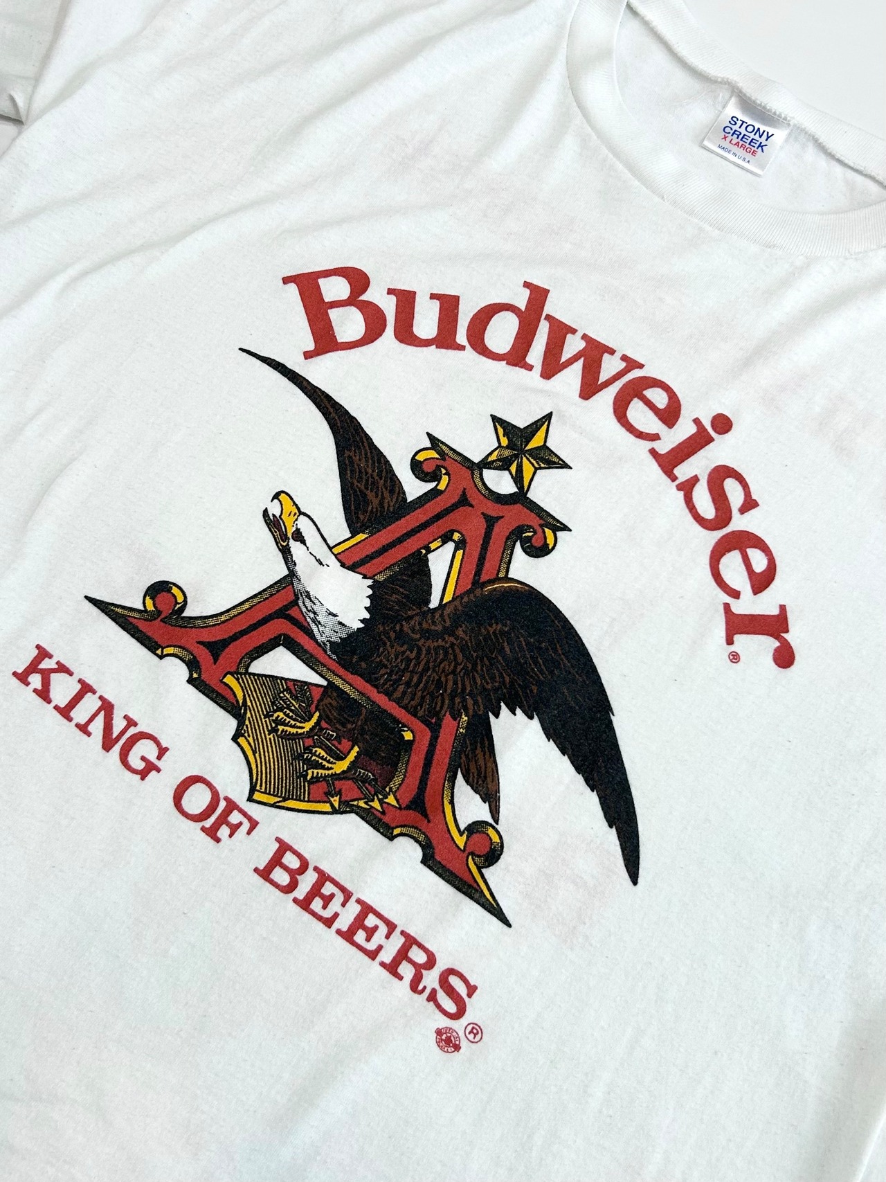 90s Budweiser Tee MADE IN USA Size XL