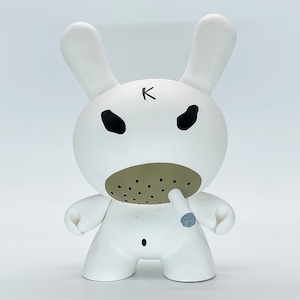 OUTLET: Hate - White 8" Dunny by Frank Kozik