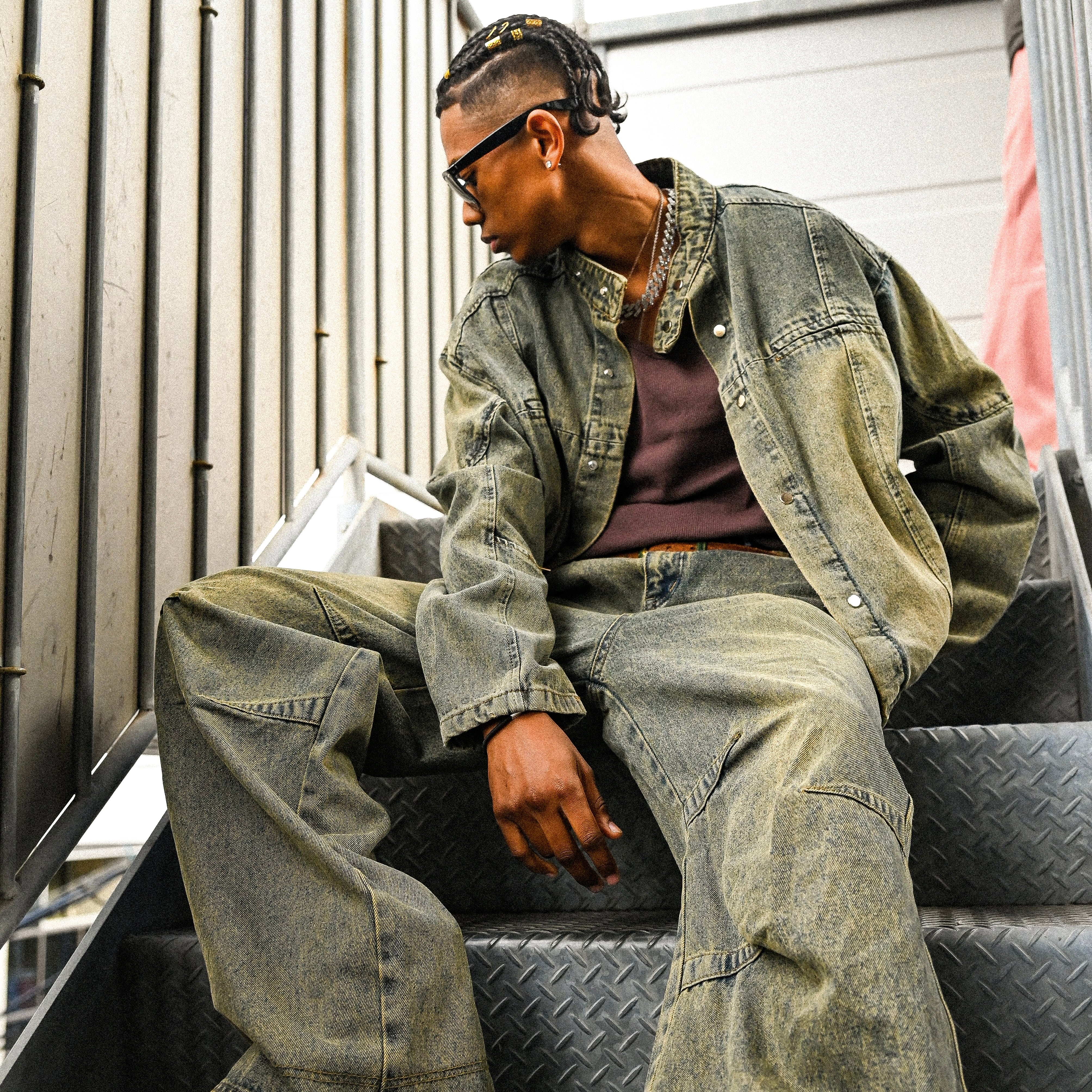 90s VINTAGE STYLE DENIM SETUP | DALL