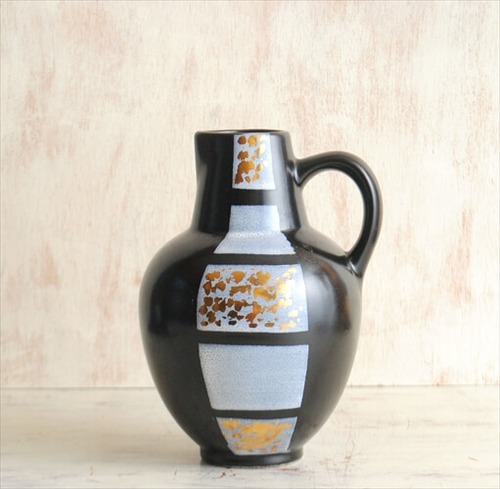 西ドイツ製 ヴィンテージ Dumler&Breiden 陶器の花瓶 花器 一輪挿し ミッドセンチュリー期 フラワーベース アンティーク ig2220