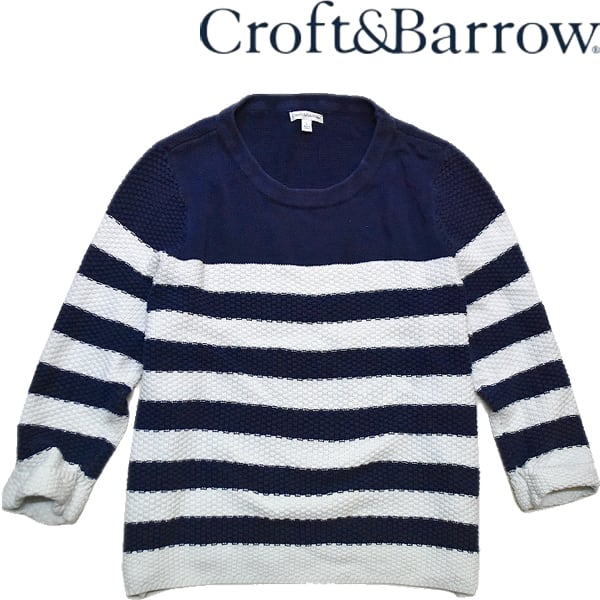 【1882】US 海外規格90s croft \u0026 barrow セーター