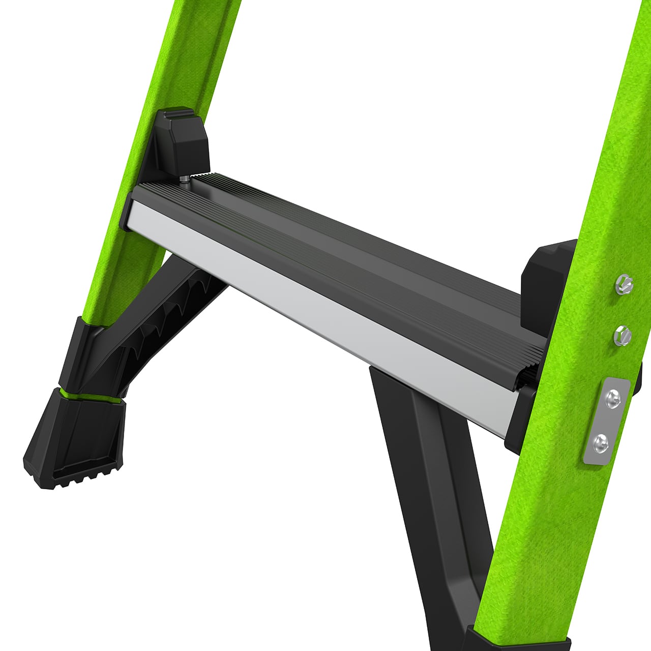 FRP上枠付踏台『マイティーライト2.0 2段』LG-15404(10452