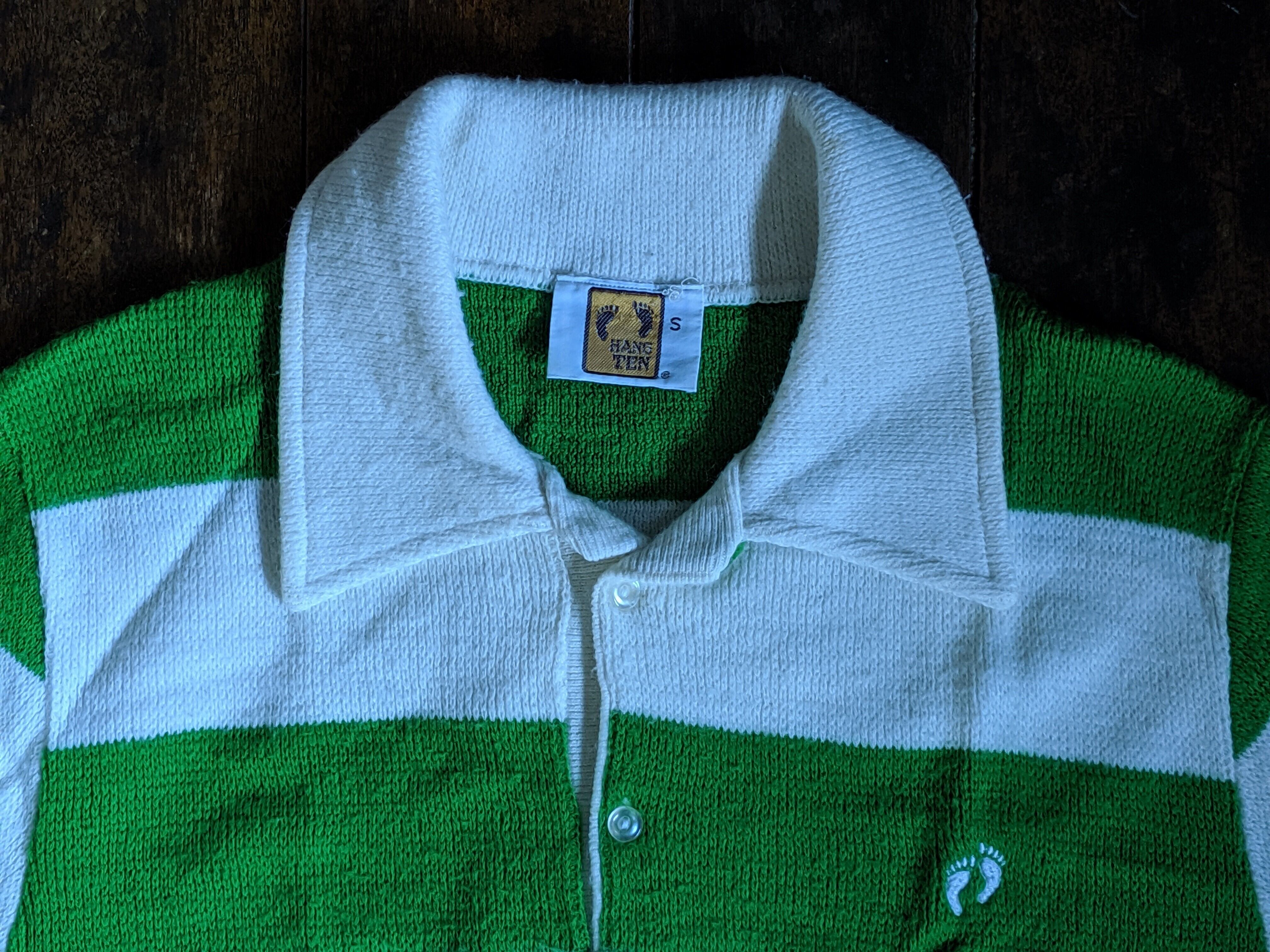 モヘア ☆ 70 s ハンテン ウール ニット セーター ビンテージ hang ten  