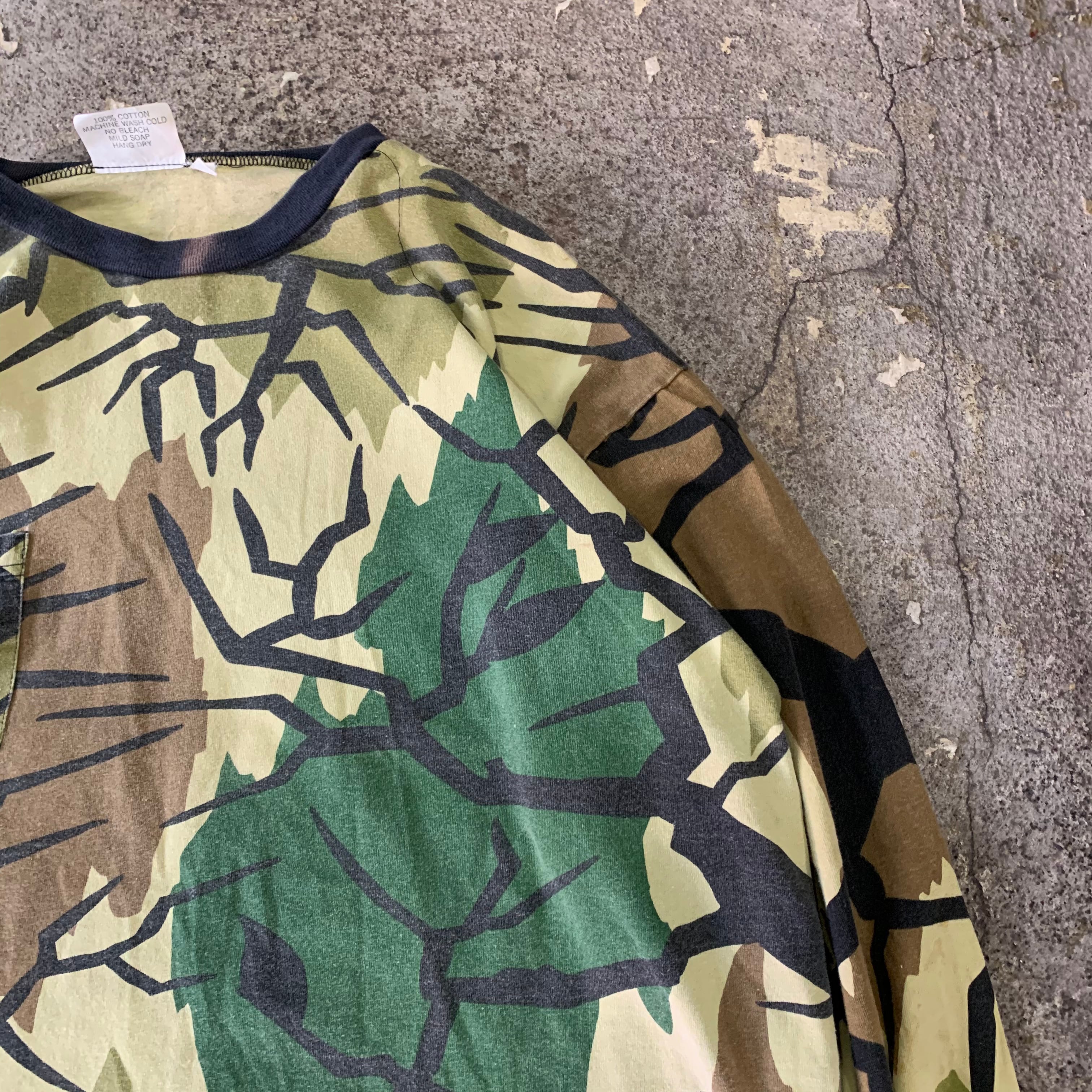 90s Predator Camouflage L/S T-shirt | What