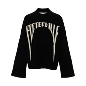 【Stk10】Oversized Graphic Knit