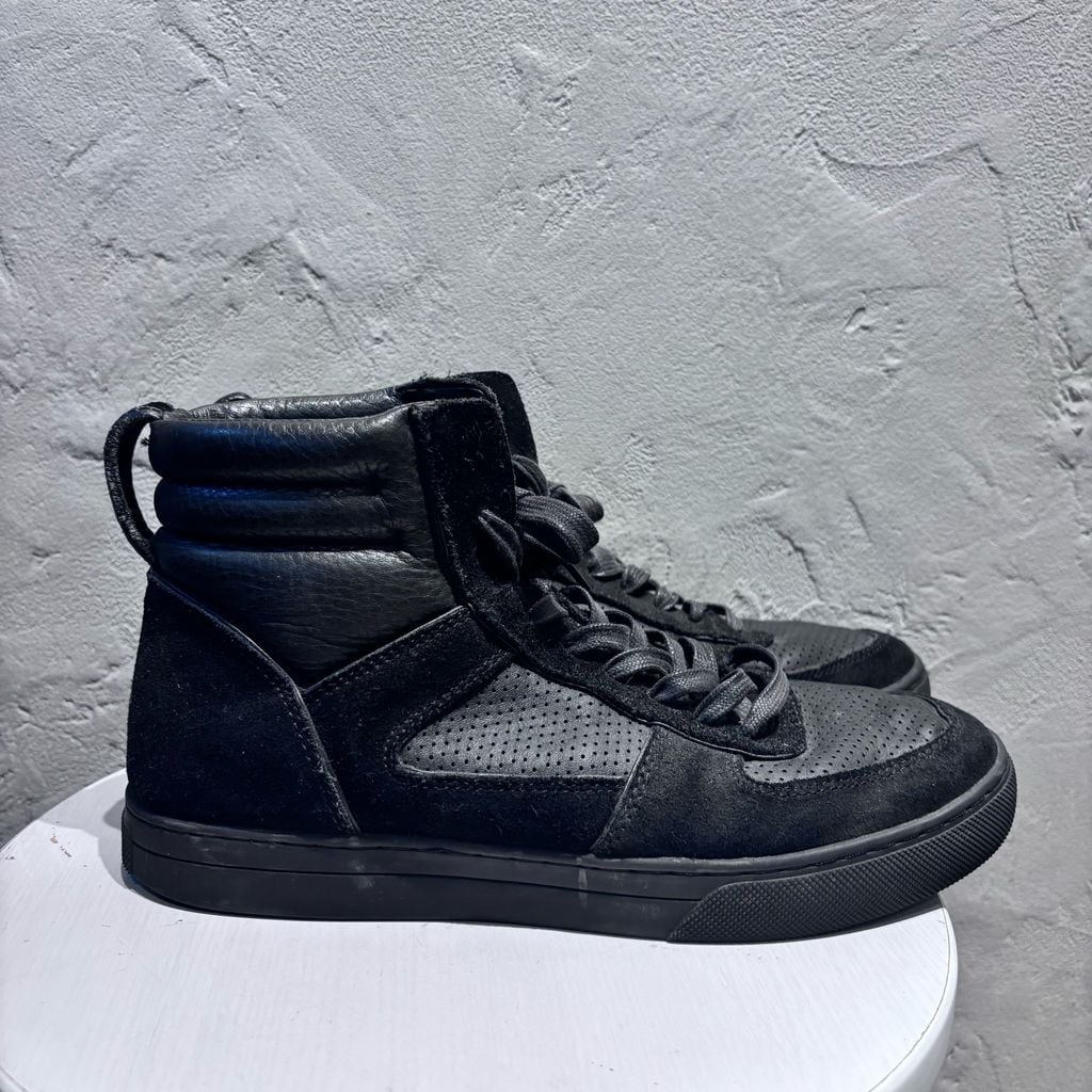 COACH コーチ DAVE MENS ハイカットスニーカー Q6199/B0235 ブラック