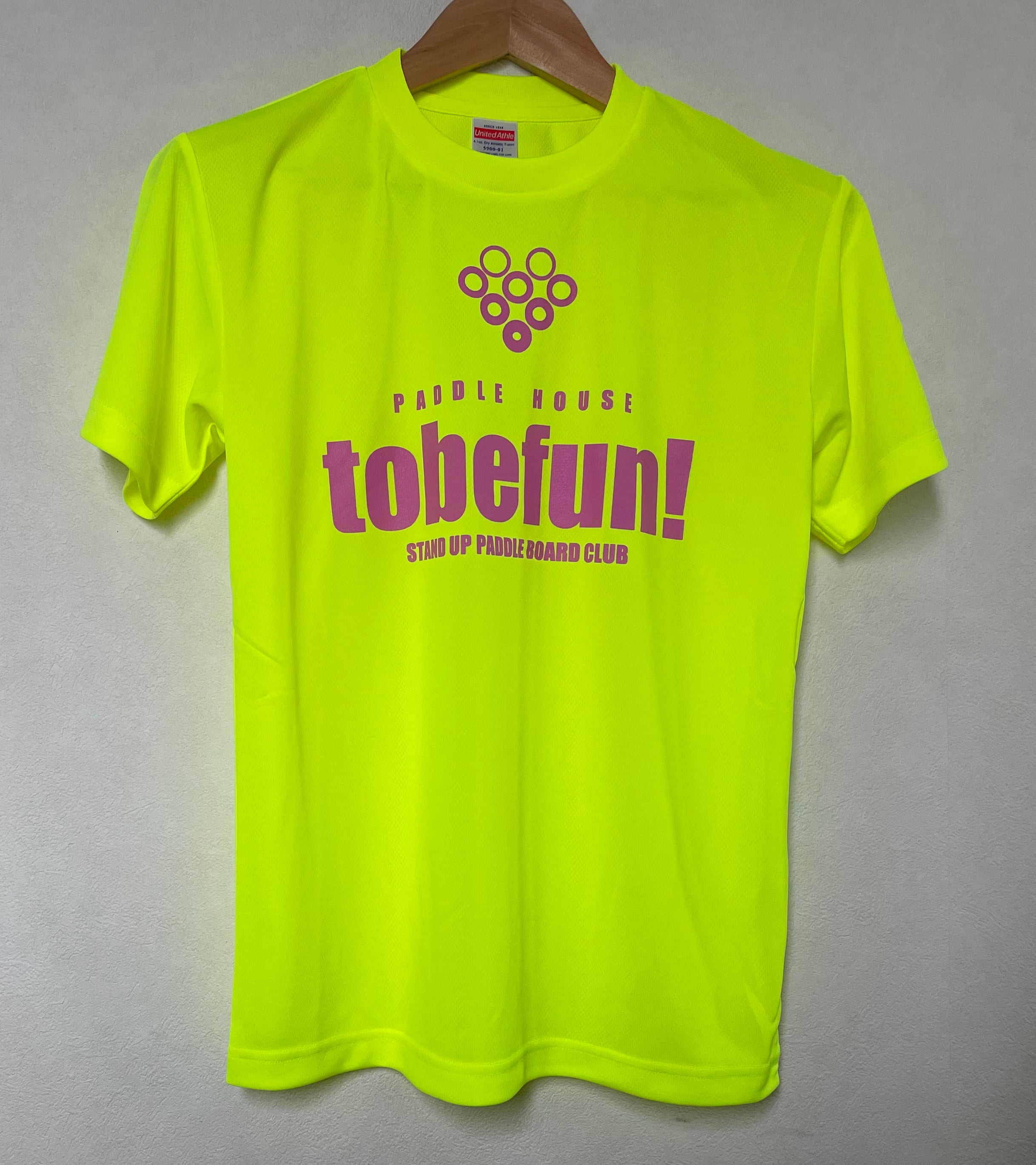 tbf ! DryTシャツ 蛍光イエロー | to be fun ! online shop