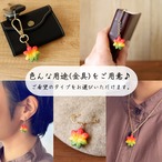 和紙小物/アクセサリー『練り切り 紅葉』