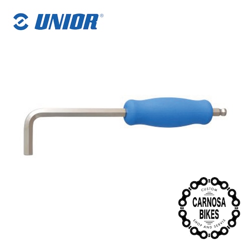 【UNIOR】Hex wrench with grip [グリップ付きヘックスレンチ] ボールエンド 6mm