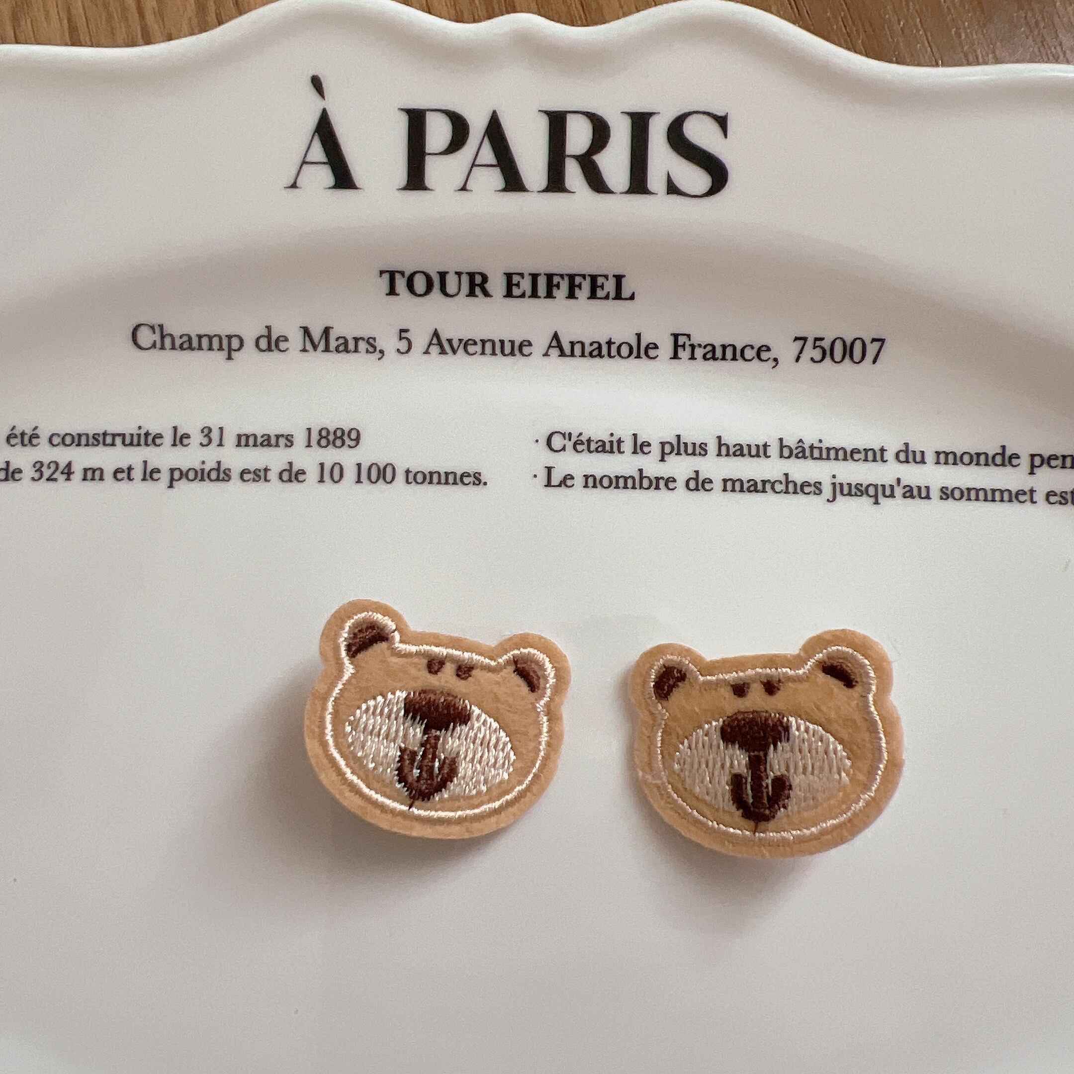 くまさん・お花 パッチン