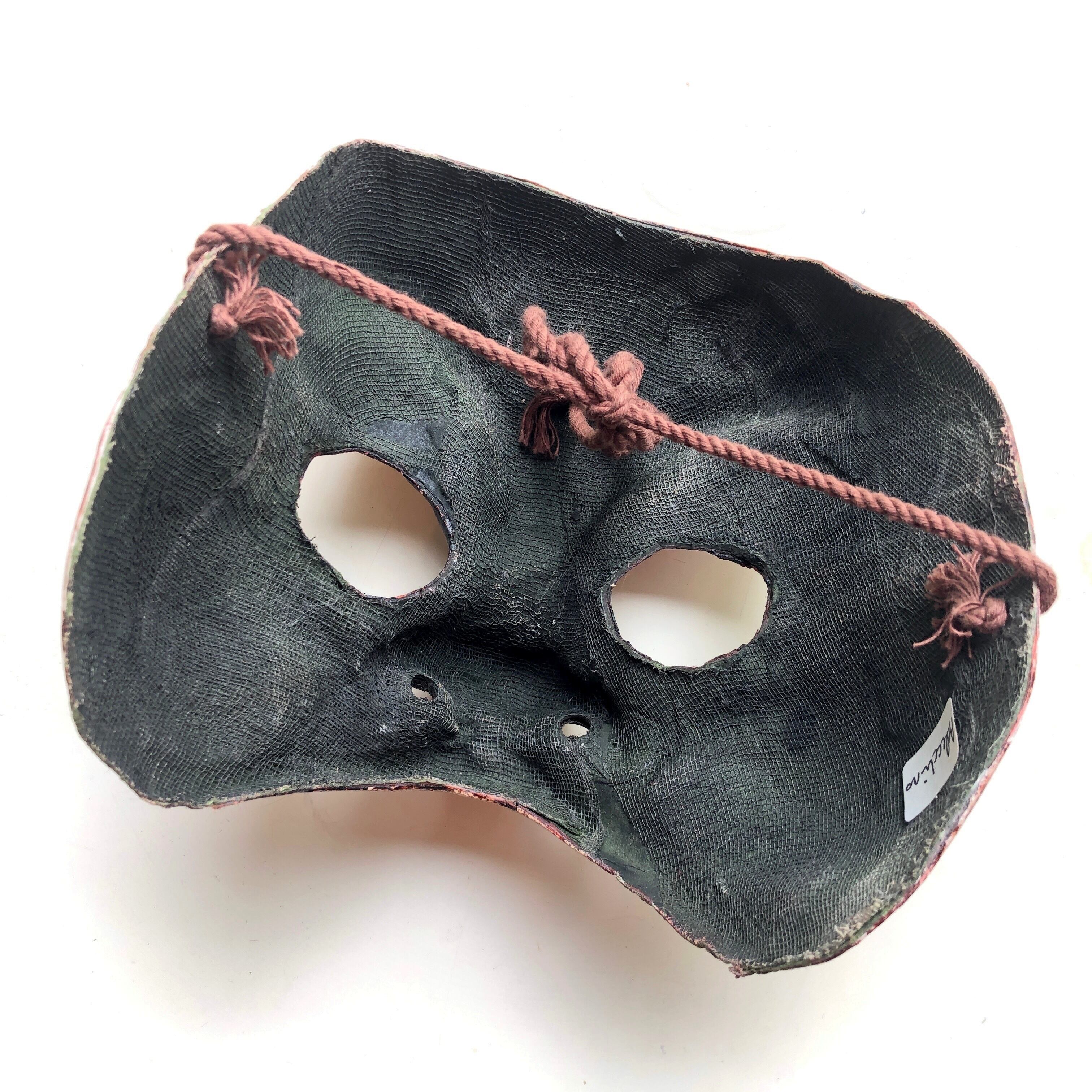 Arlecchino/Arlequin アルルカン マスク 仮面 アルレッキーノの仮面 | メルキュール骨董店