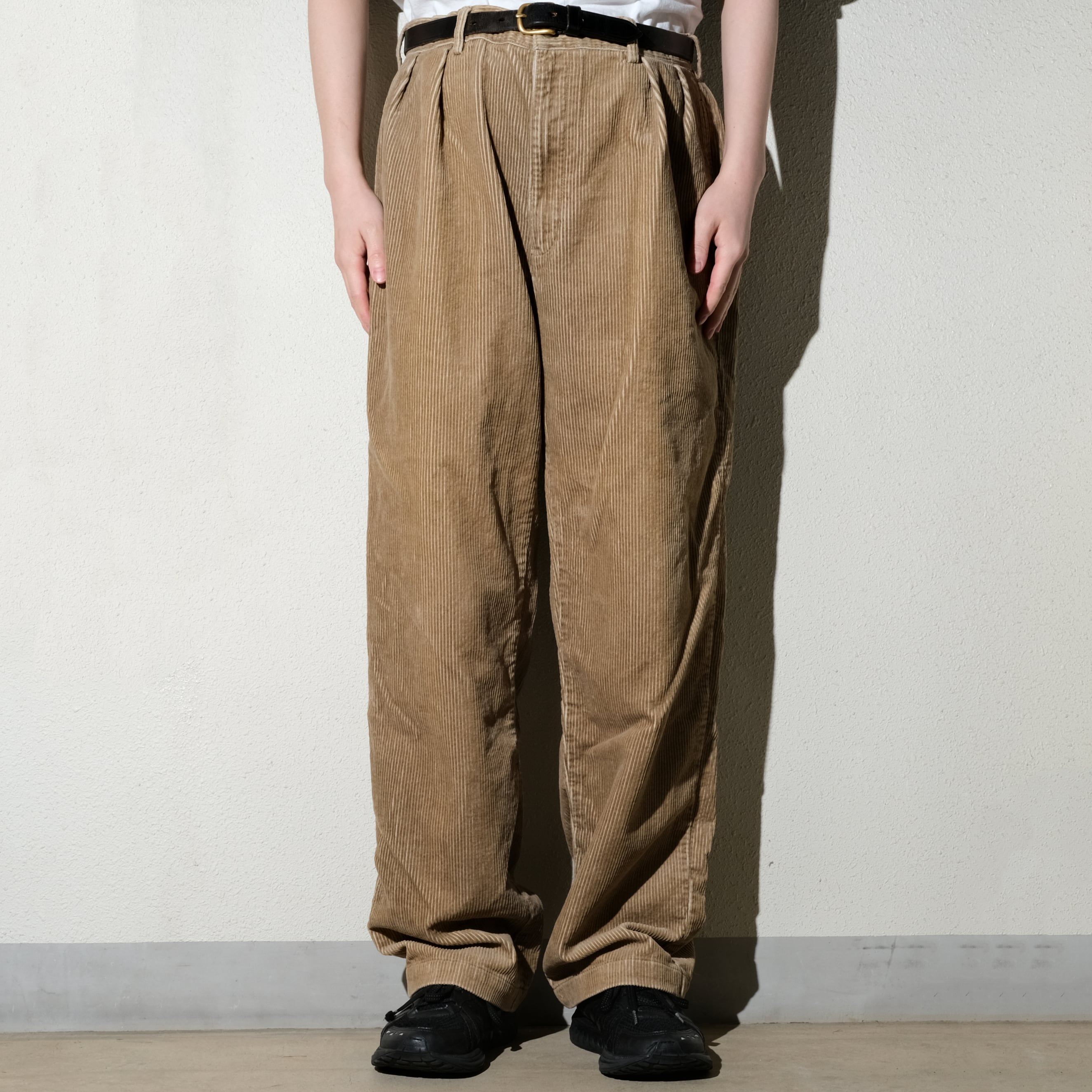 90's Polo by Ralph Lauren 2 tuck corduroy pants 