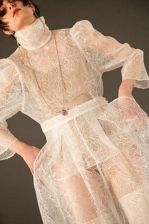 卸売 通販ファッション - FUMIE=TANAKA through opal tops