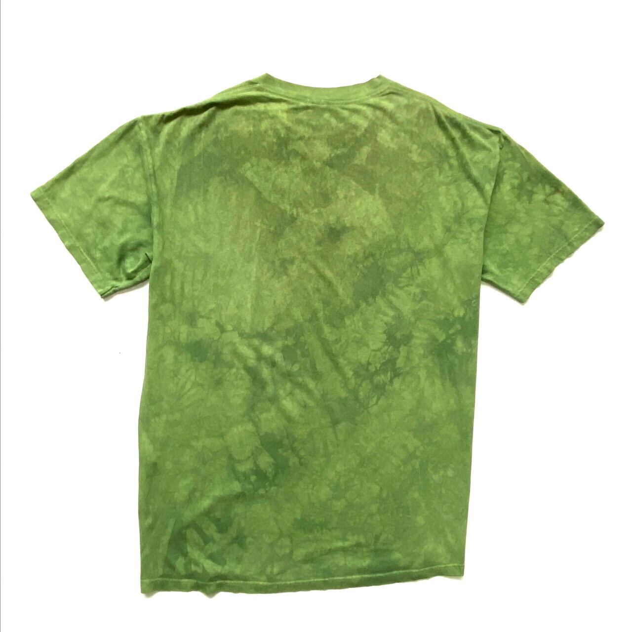 USA製THE MOUNTAIN タイダイ ドラゴン柄 Tシャツ メンズXL 古着 