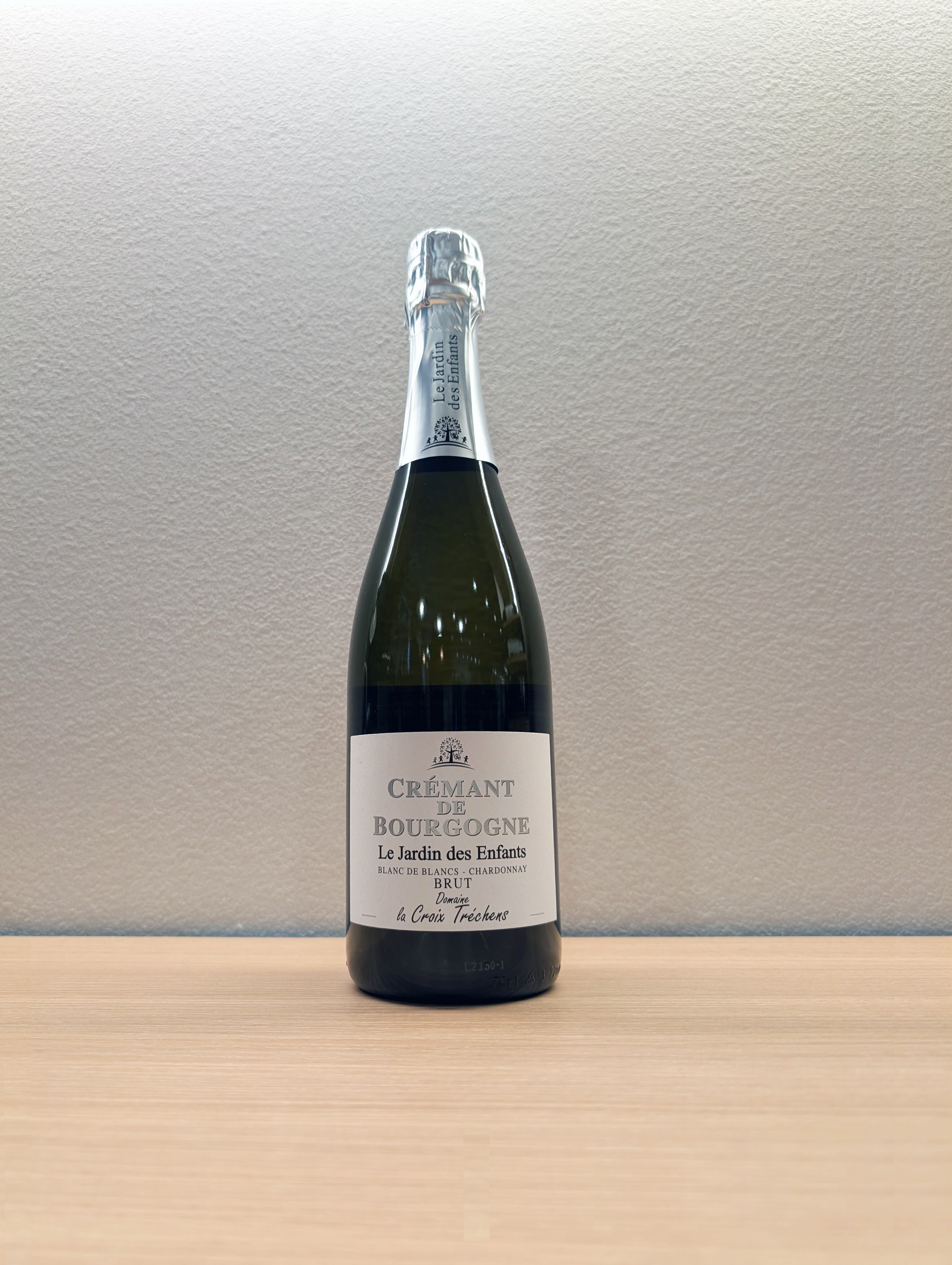 ラ・クロワ・トレシャン　クレマン・ド・ブルゴーニュ　ル・ジャルダン・デ・ザンファン　ブラン・ド・ブラン　NV