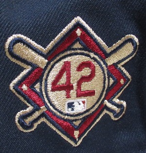 NEW ERA 59fifty　Jackie Robinson　ジャッキー・ロビンソン　Navy×Cardinal