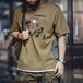 キャンピンググラフィックユーティリティポケットTシャツ 1col   A00201