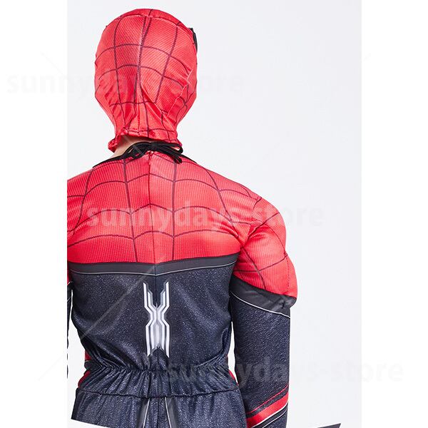 ⭐️ハロウィン コスプレ キッズ　仮装 スパイダー　仮装　クリスマス　赤　黒 ハロウィン 仮装 衣装 子供 コスプレ スパイダーマン 風