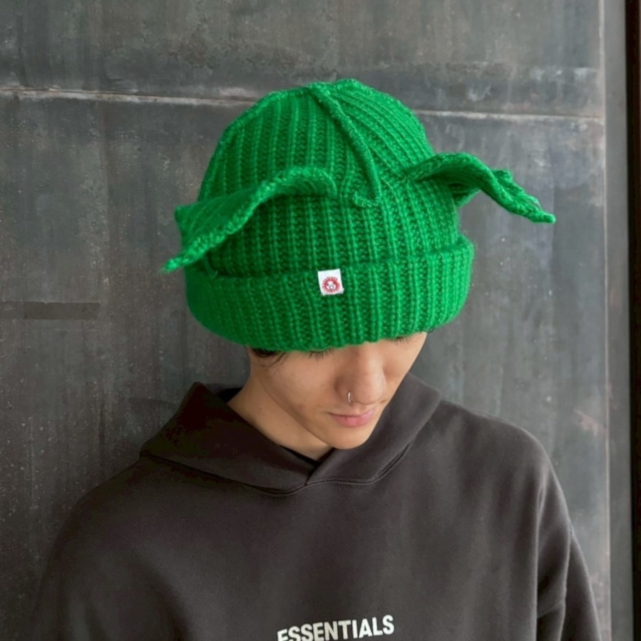 【CHARLES JEFFREY】MOHAIR CHUNKY EARS BEANIE - 7