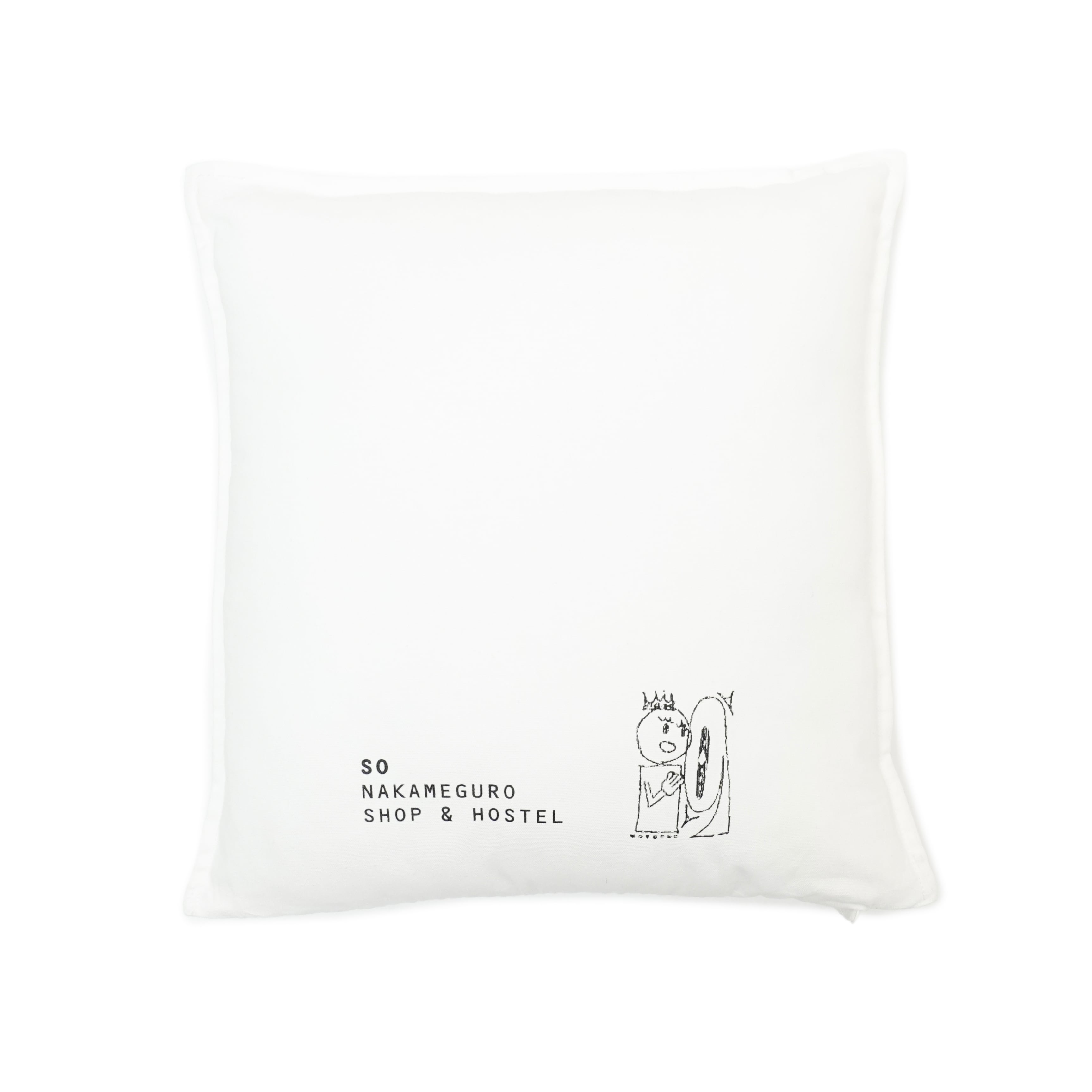 i9 for SO Pixel 0031 Cushion (ORANGE) | SO SHOP & HOSTEL NAKAMEGURO