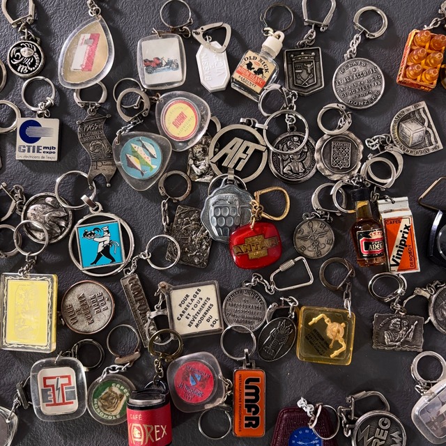 50個  フレンチ キーホルダー フランス 雑貨 ヴィンテージ  2511014-29